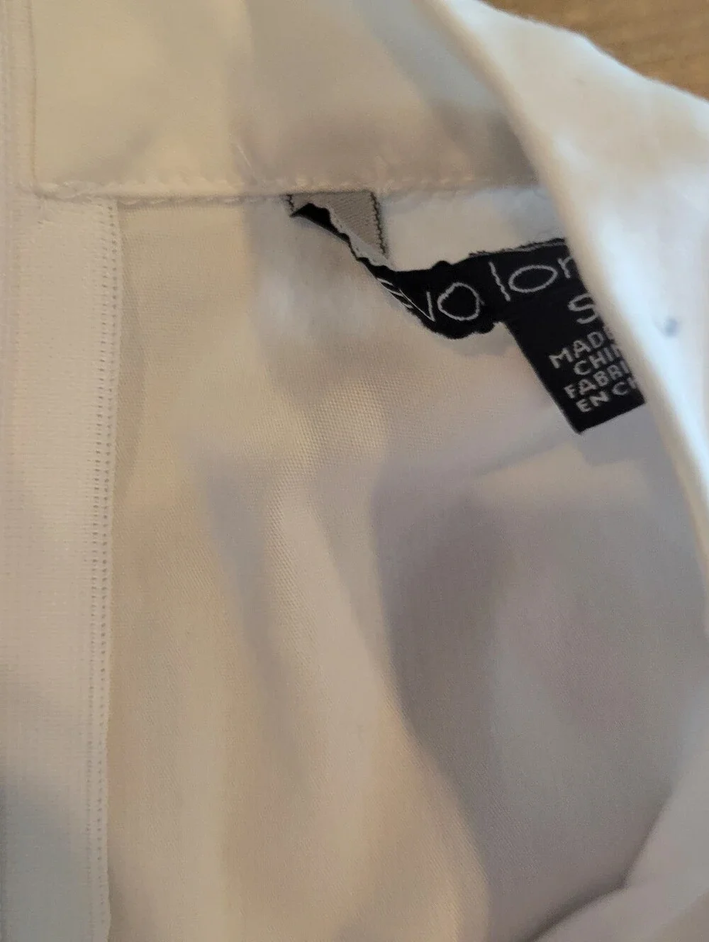 NEW Pair of Women's Blouses — Blue Striped & White Embroidered:S-M - Picture 7 of 8